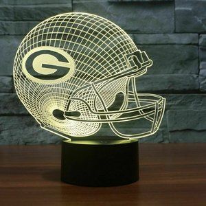 NFL Green Bay Packers Football 3D Light